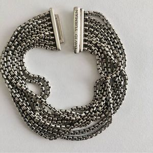 David Yurman Silver Bracelet